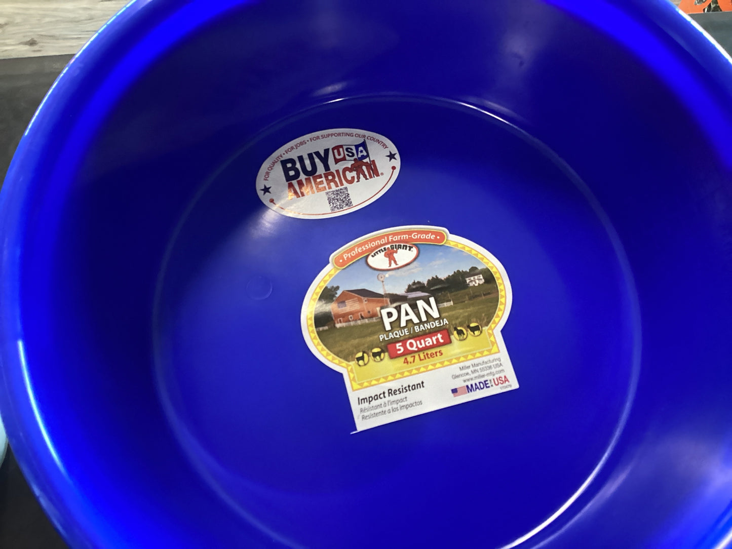 Pan 5 Quart Blue