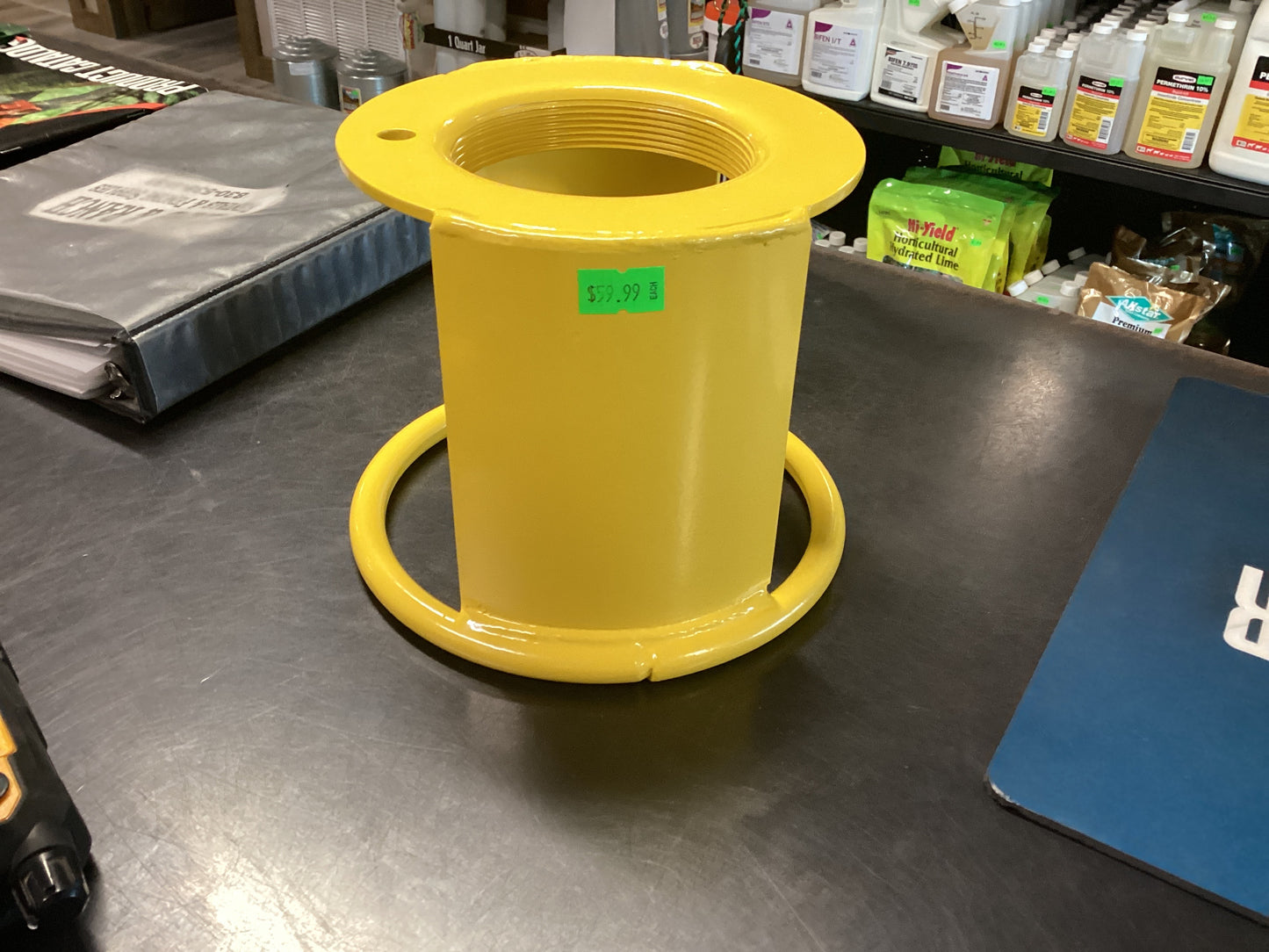 Acetylene Safety Cap- Yellow