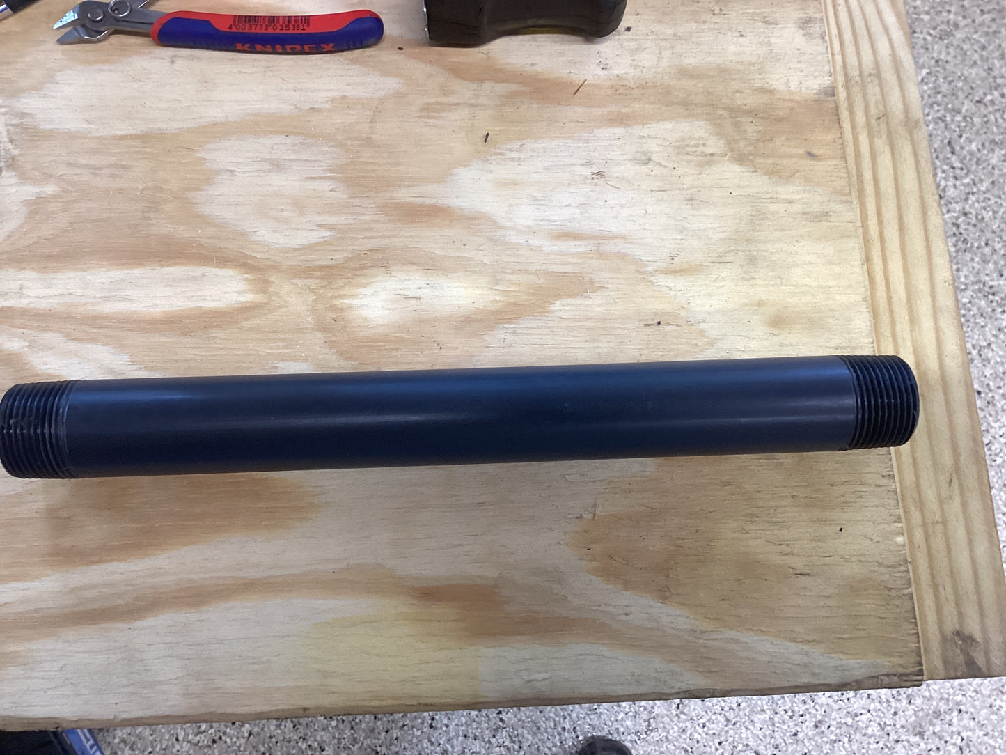 1”x12” PVC sch 80 nipple