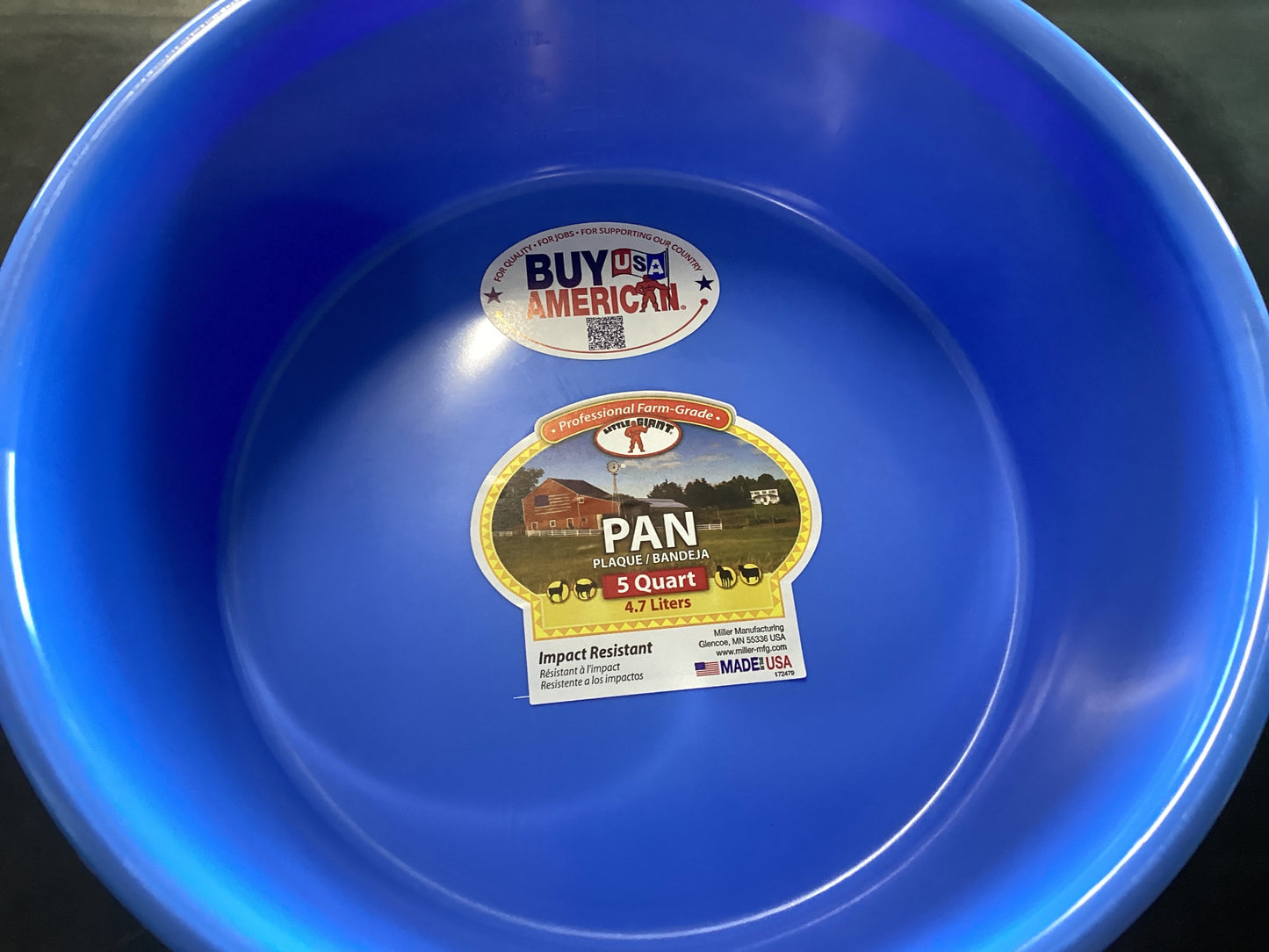 Pan 5 Quart Berry Blue