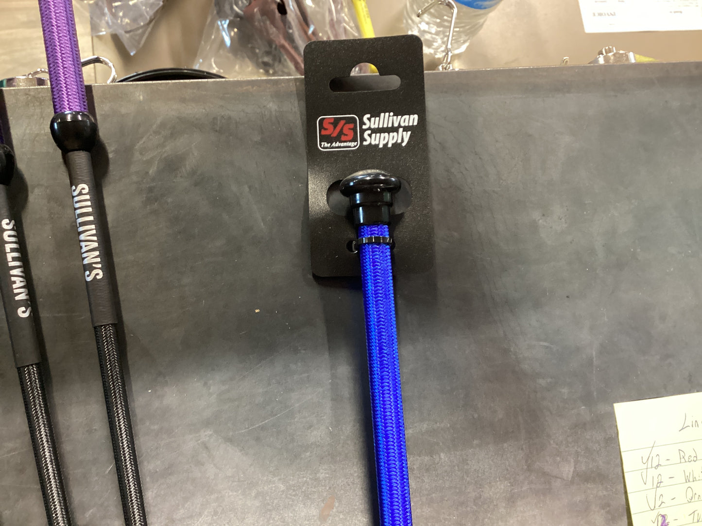 Driver Whip Royal Blue 33”