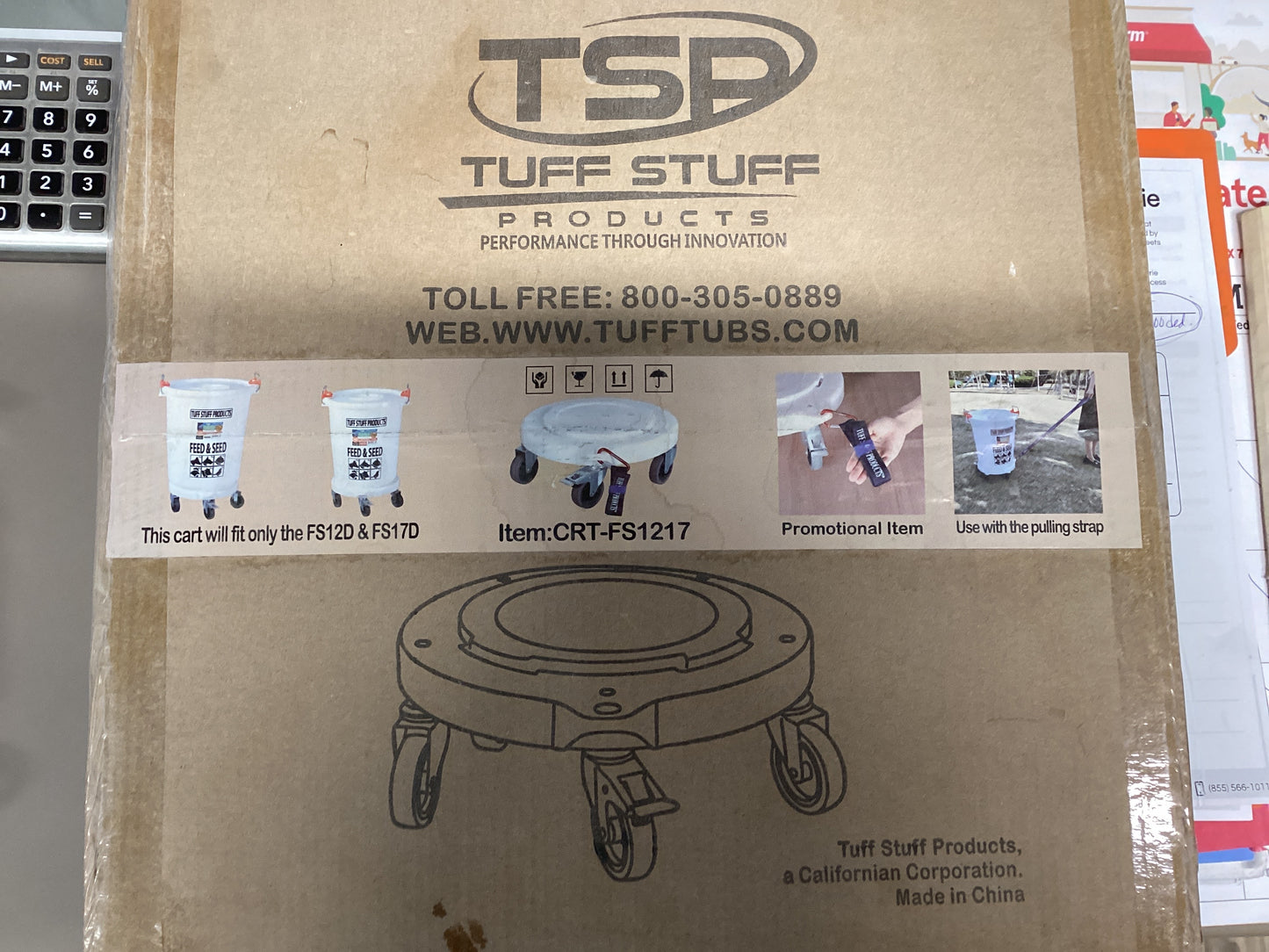 Tuff Stuff Feed Dolly