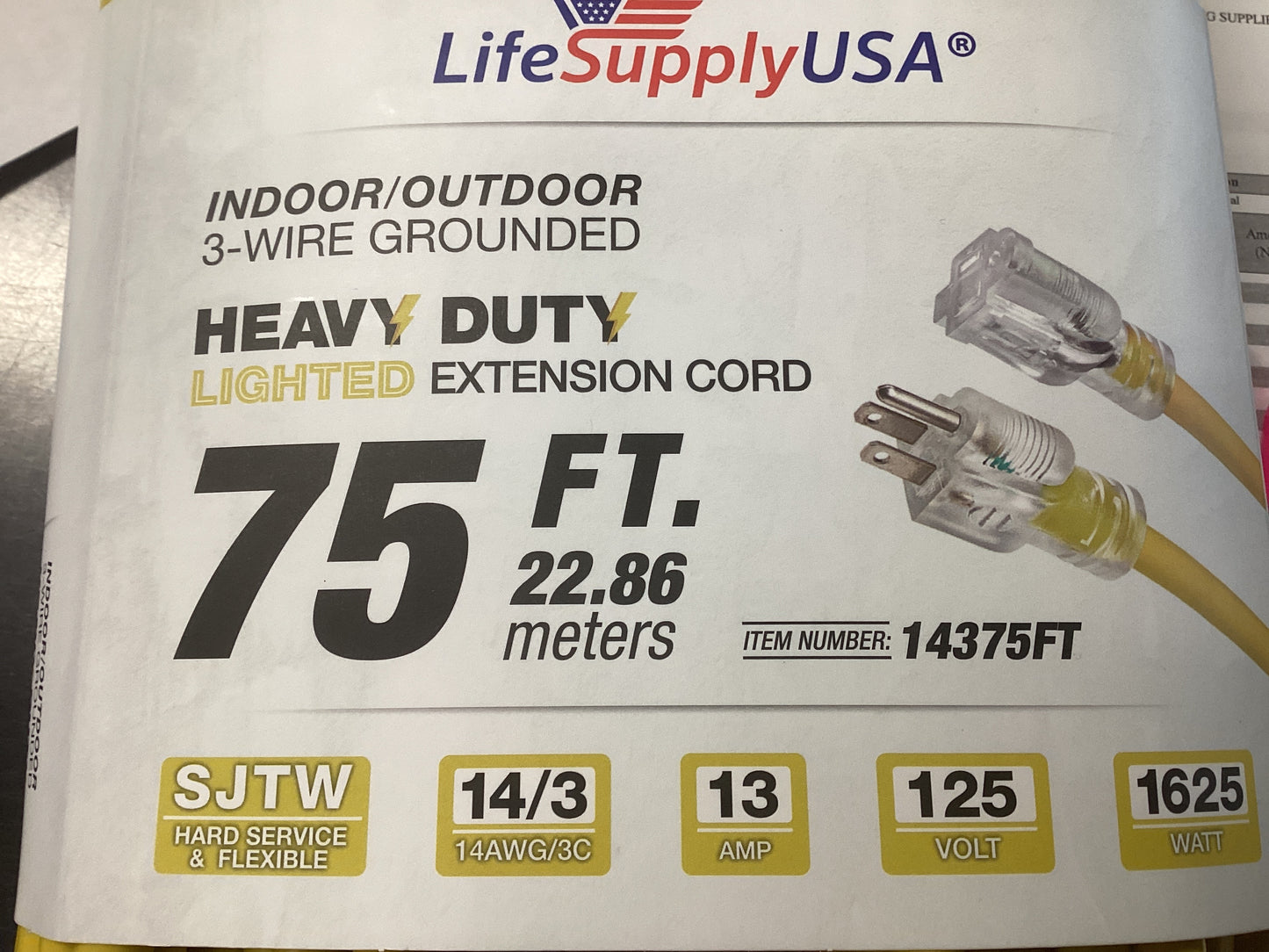 Extension Cord 75’