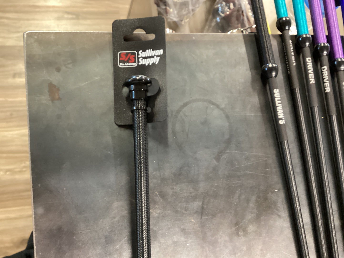 Driver Whip Black 33”