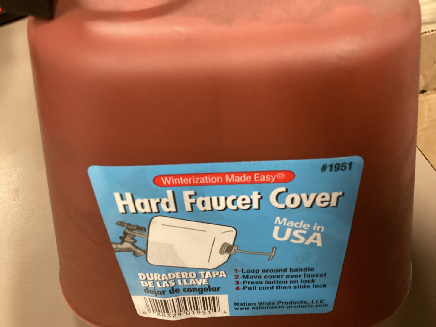 Hard Faucet Cover