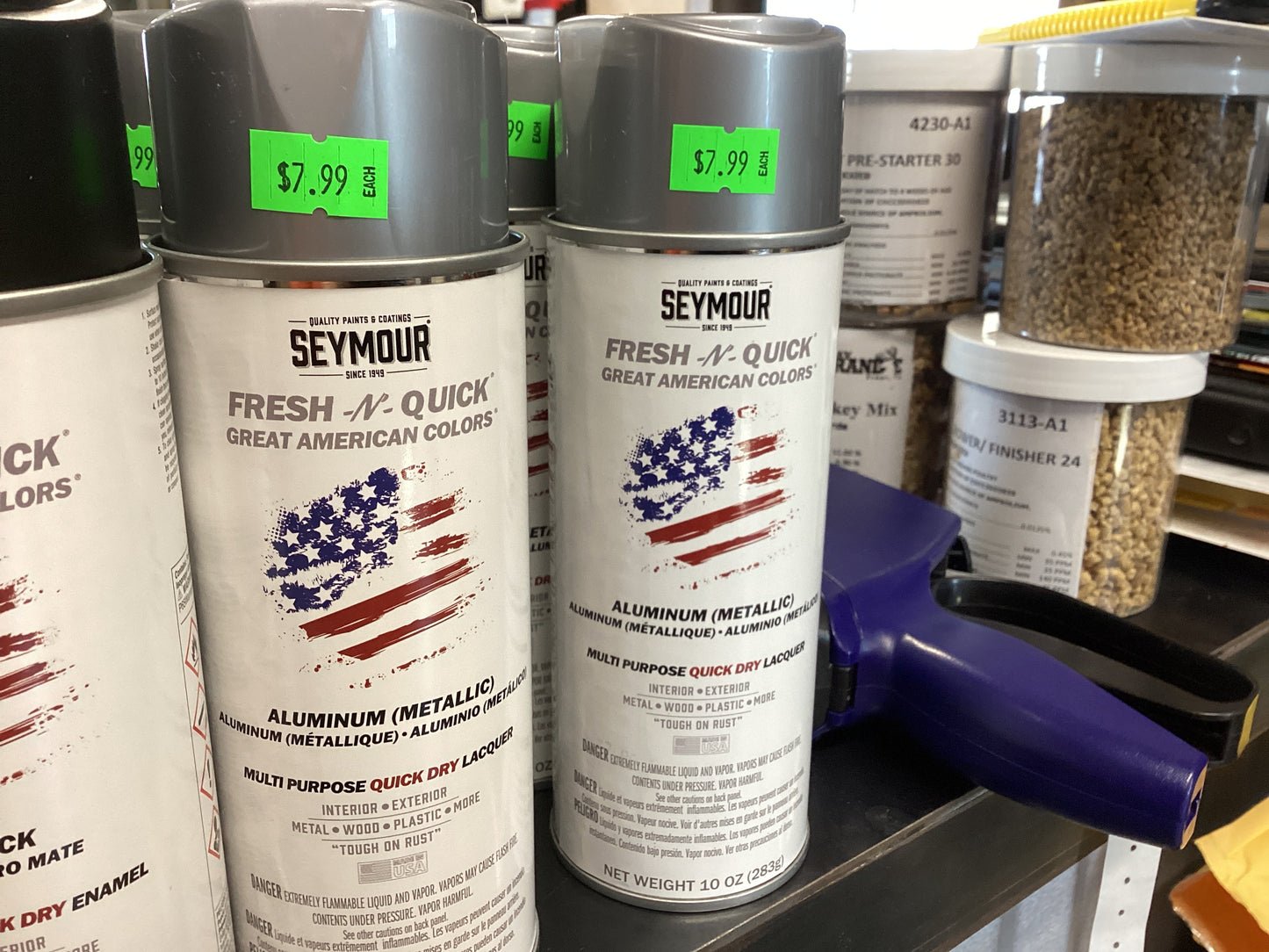 Aluminum Metallic Spray Paint