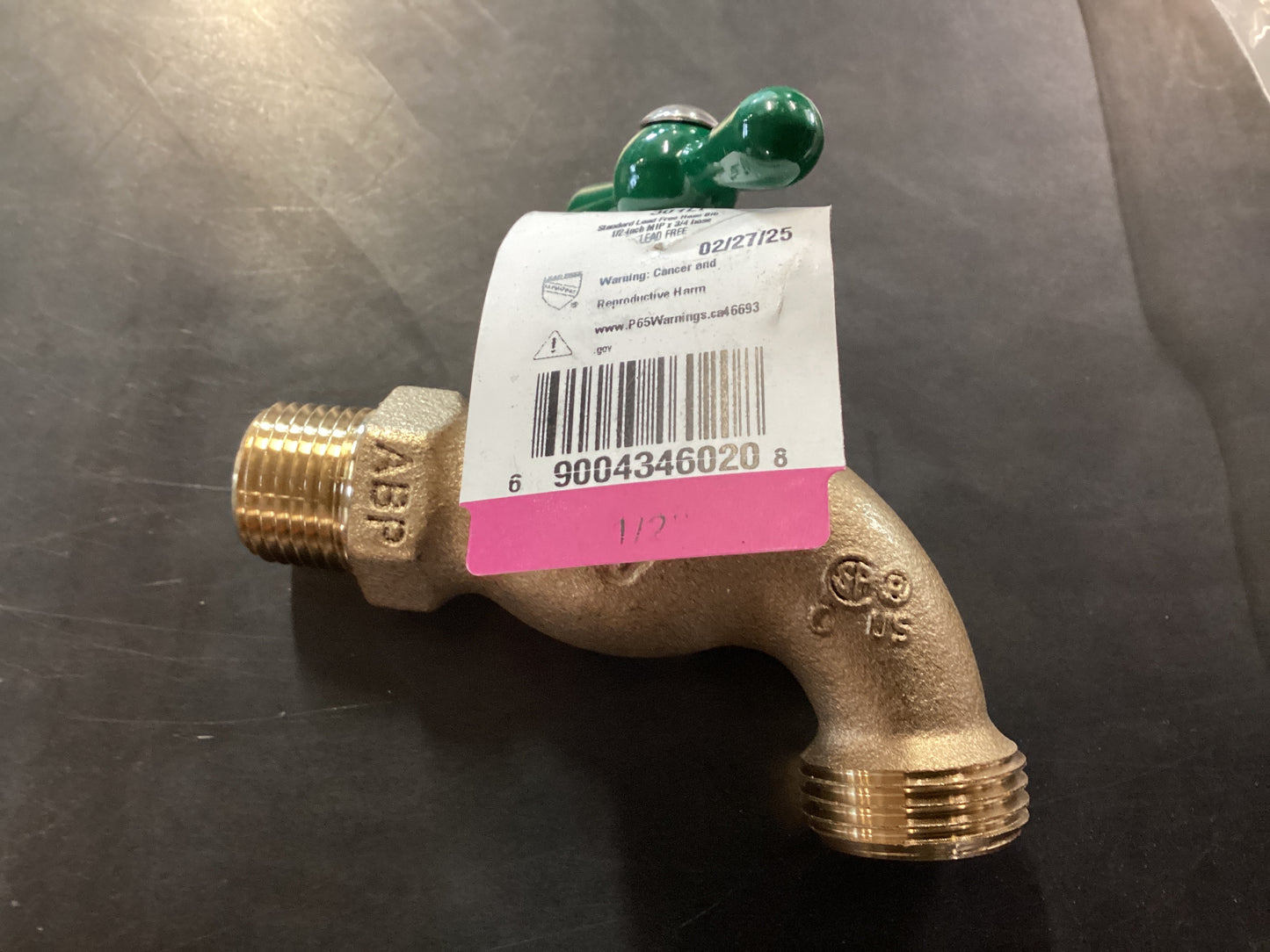 1/2” Hose Bib