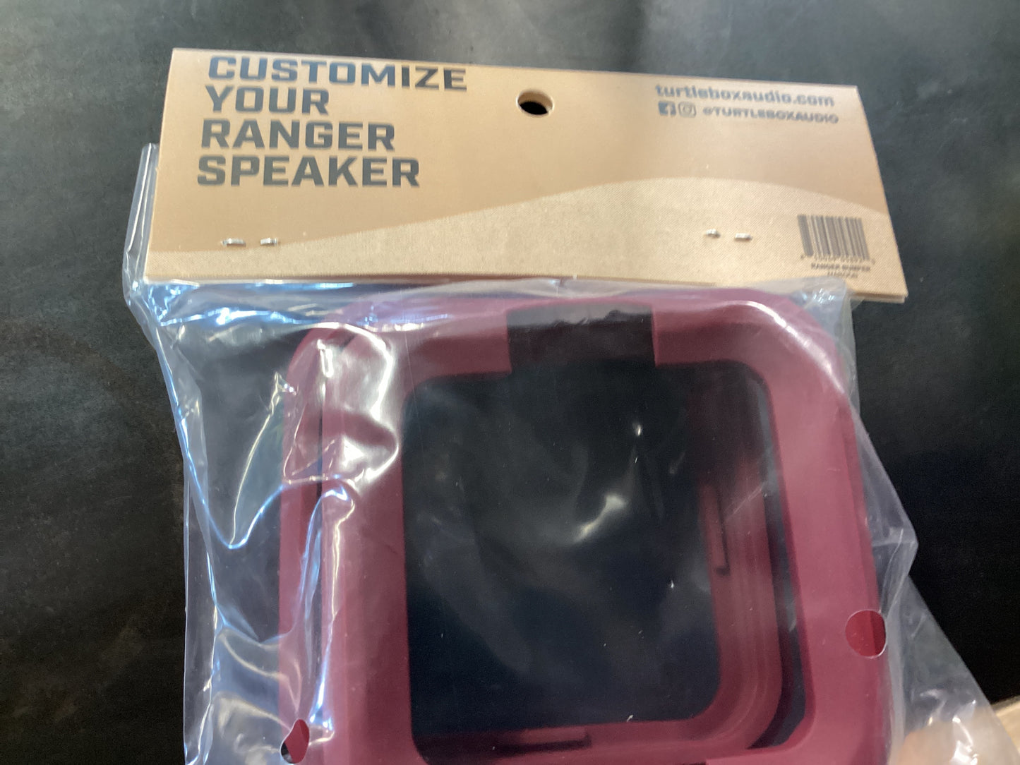 Rubber Bumper Maroon