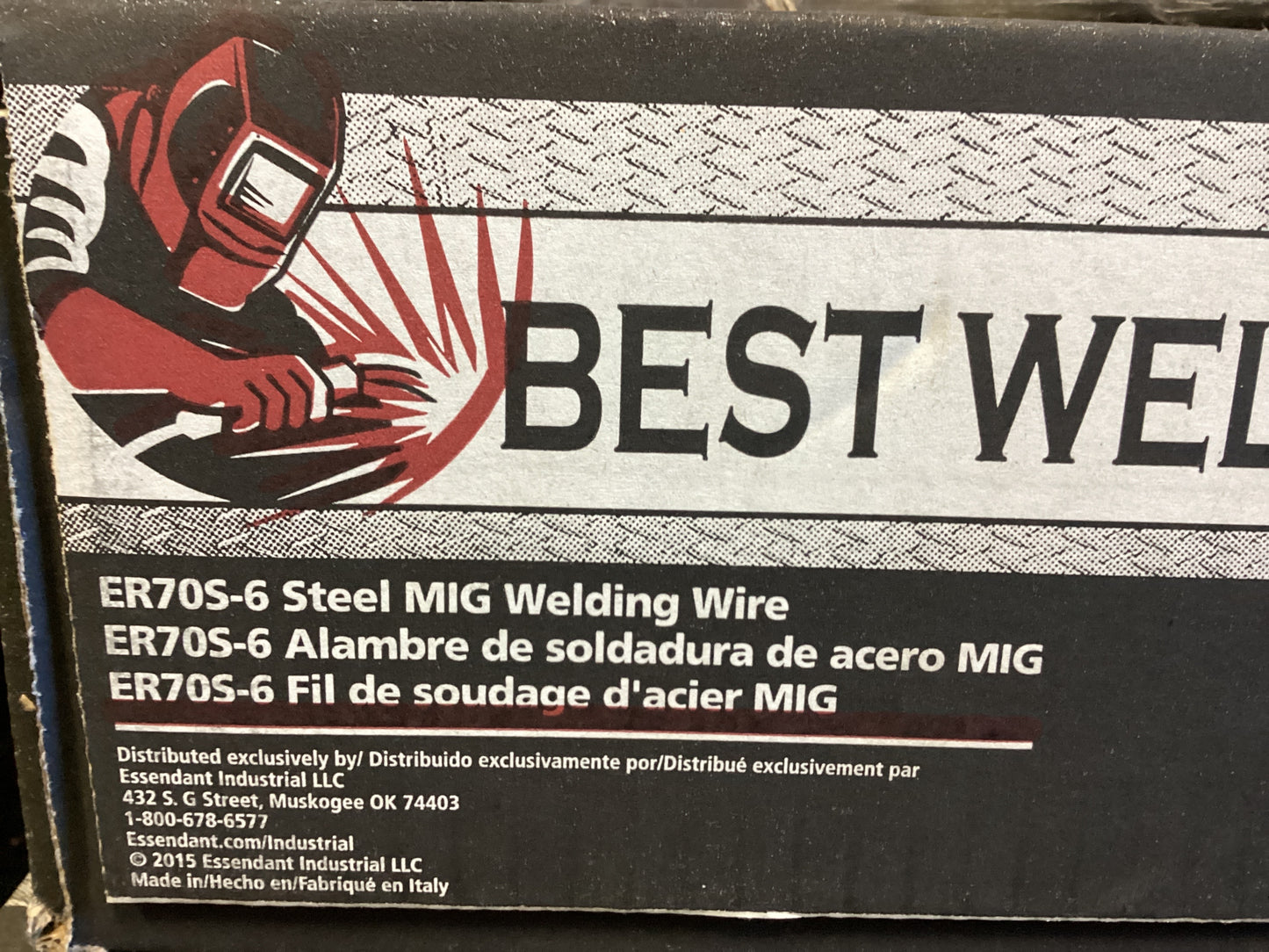 BW ER70S-6 Steel .045 33lb