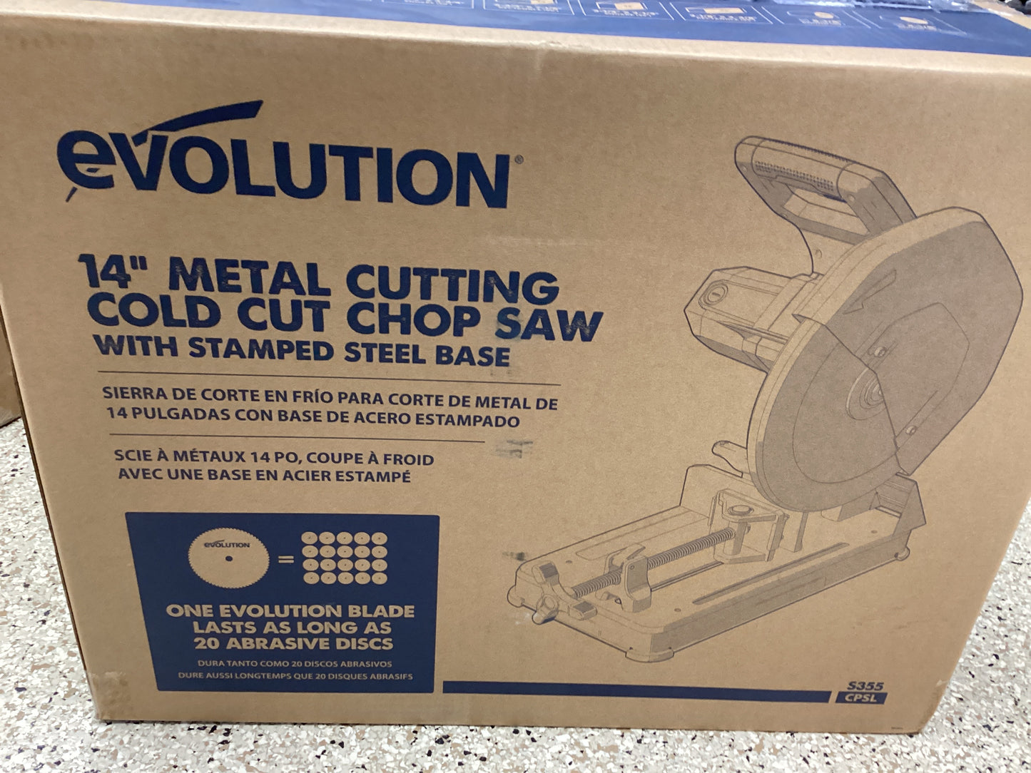 Evolution Cold Cut Chop Saw