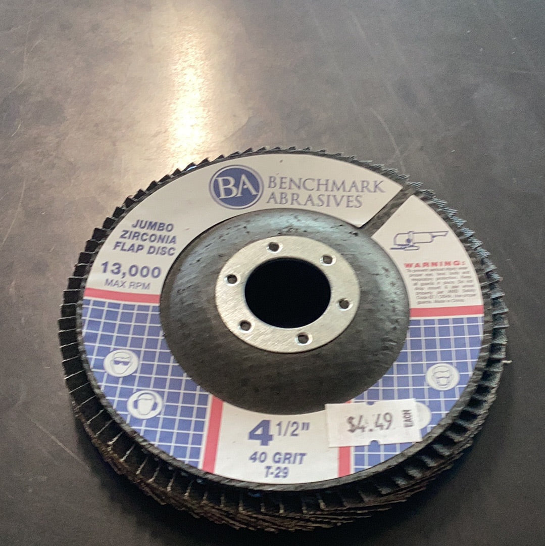 4 1/2 40 Grit BA Discs