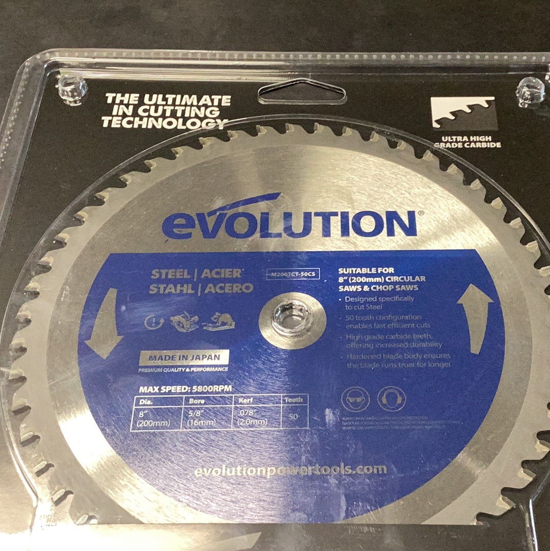 Evolution 8" 50 Teeth