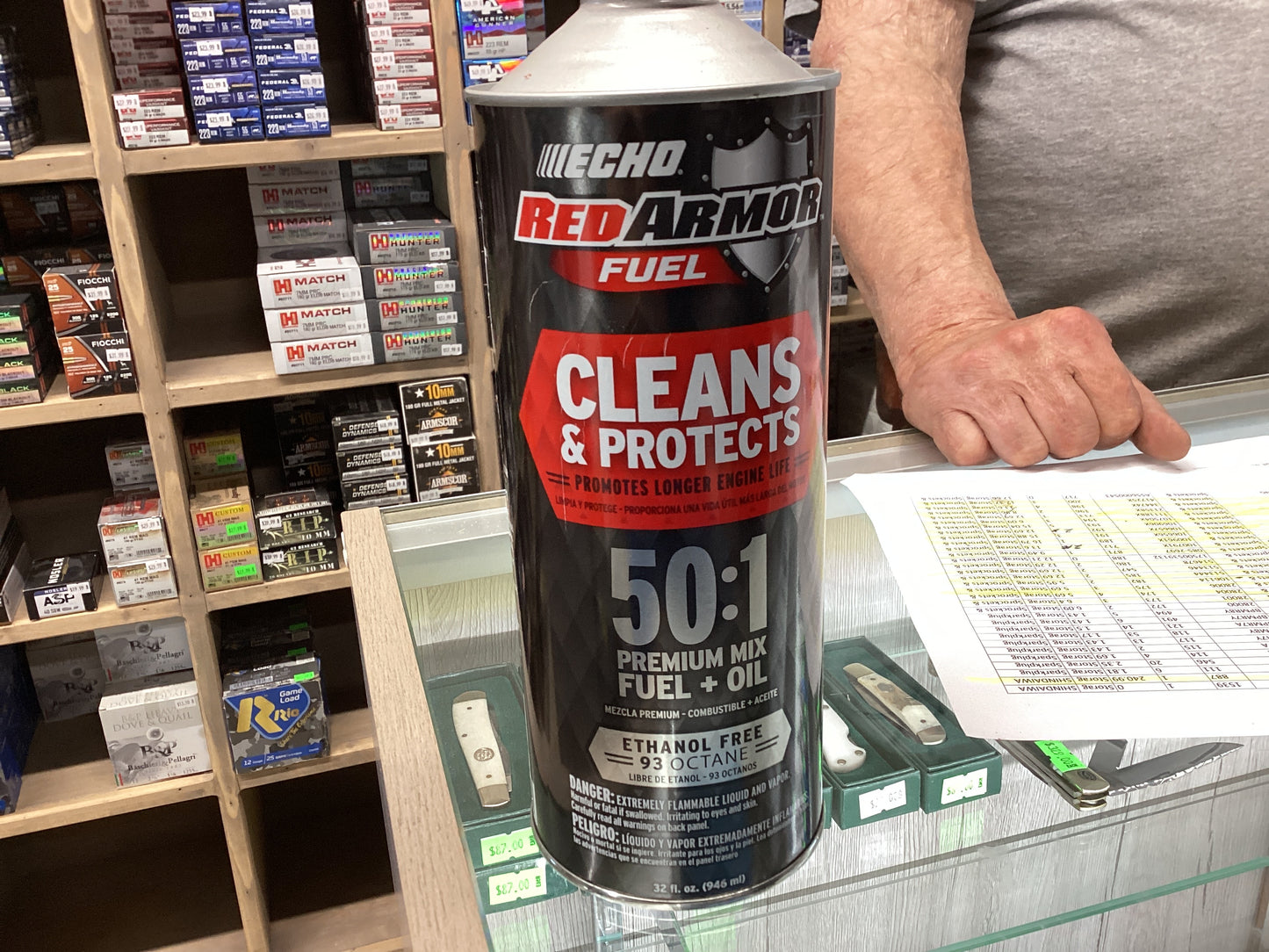 ECHO RedArmor 50:1 Premium Mix Fuel + Oil 32OZ