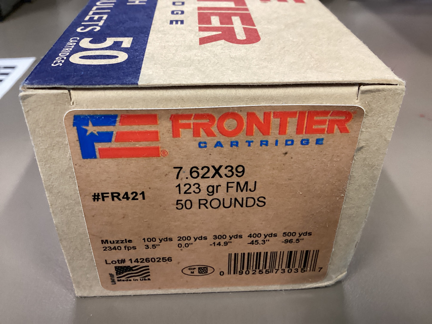 Frontier 7.62x39 50 Rounds