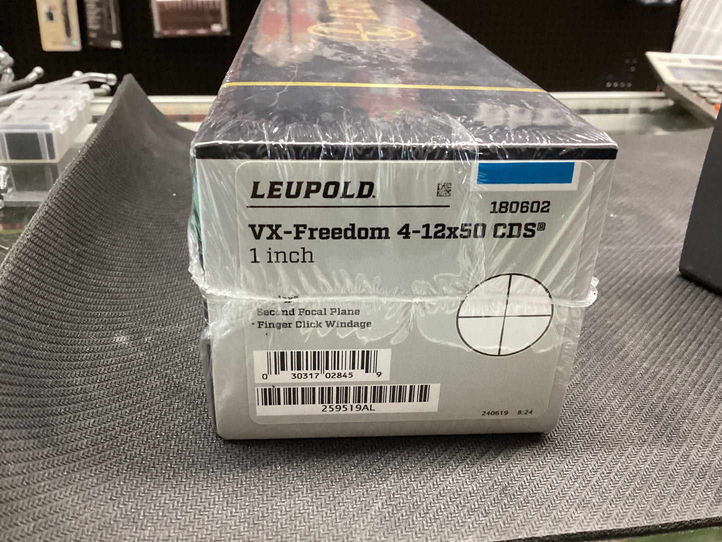 LEUPOLD RIFLE SCOPE 4-12 x 50 1” Black