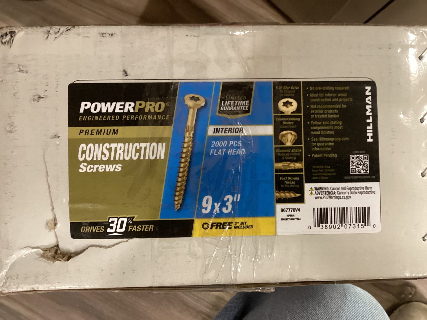 Construction Screws 9x3
