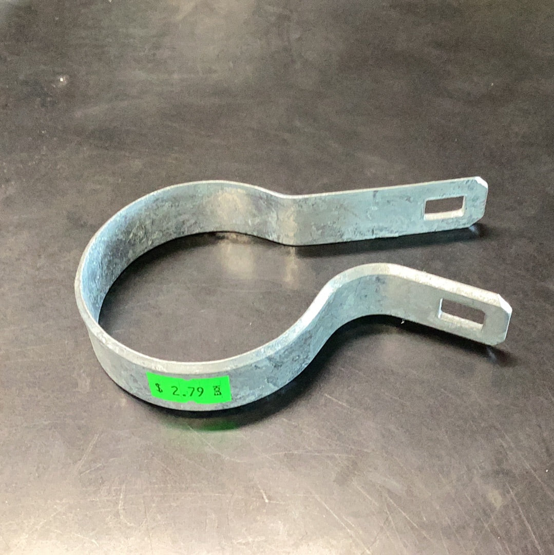 Chain link 2 3/8 12 ga offset brace band
