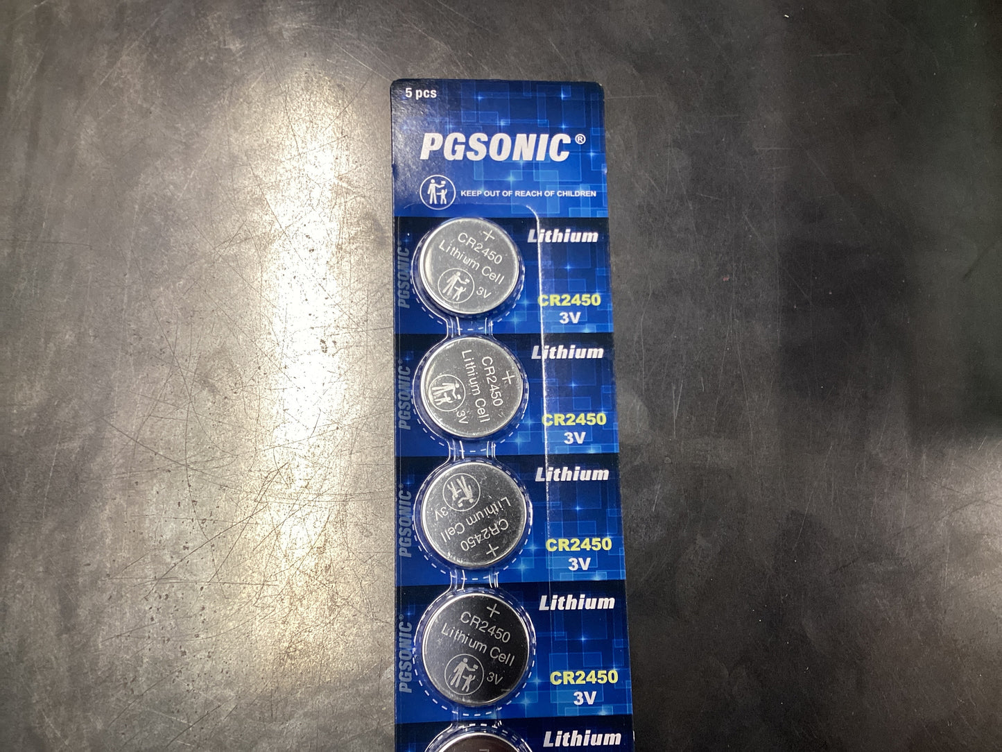 PG Sonic Lithium 3V Batteries