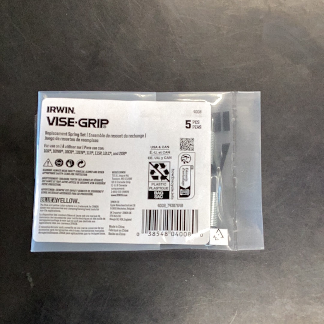 Irwin Vise-Grip Replacement Spring Set