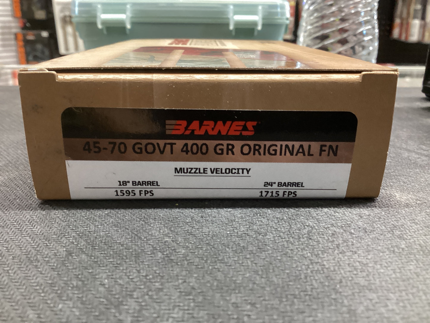 BARNES 45-70 GOVT 400 GR Original FN