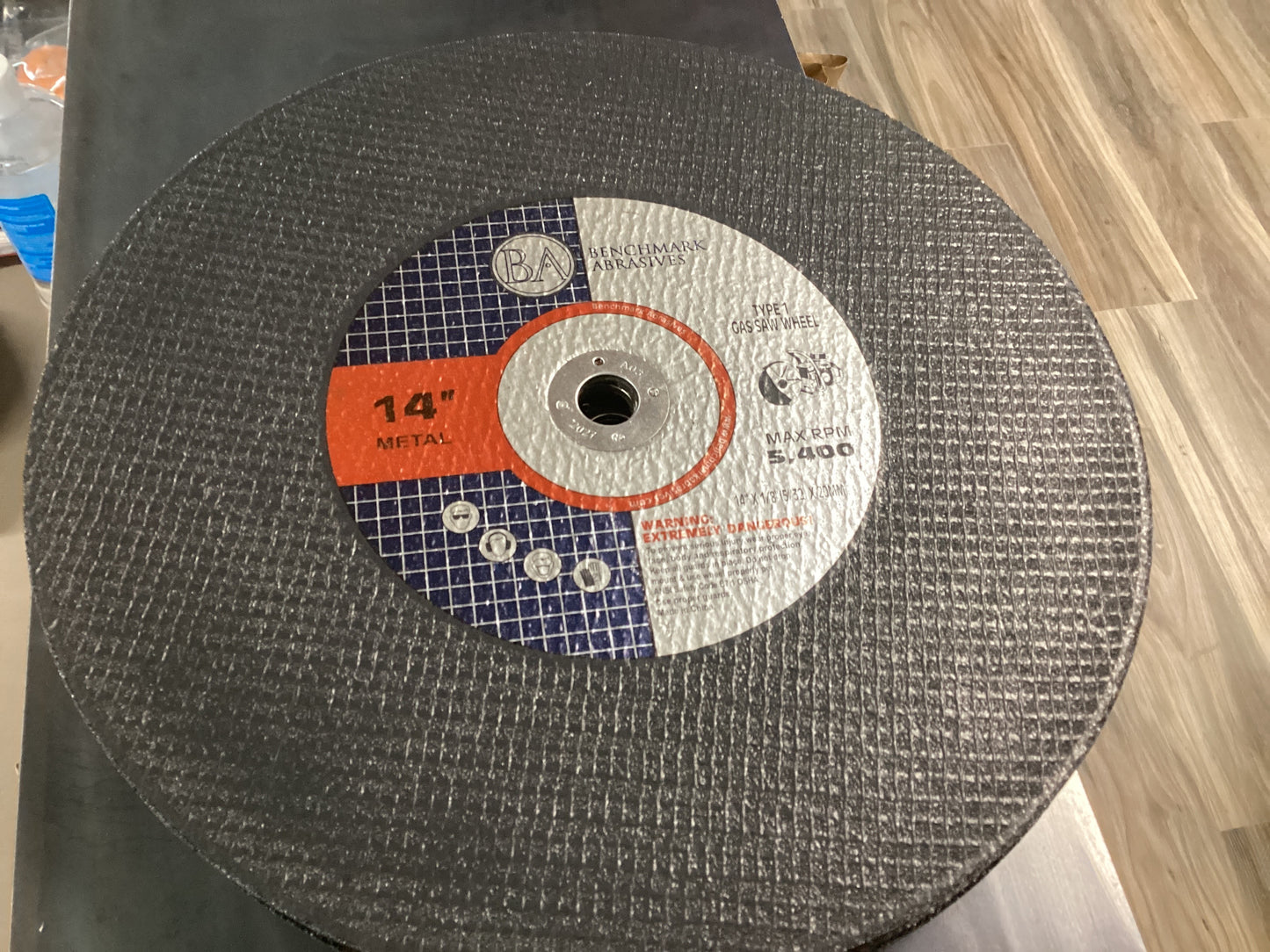 14” Gas Saw Wheel