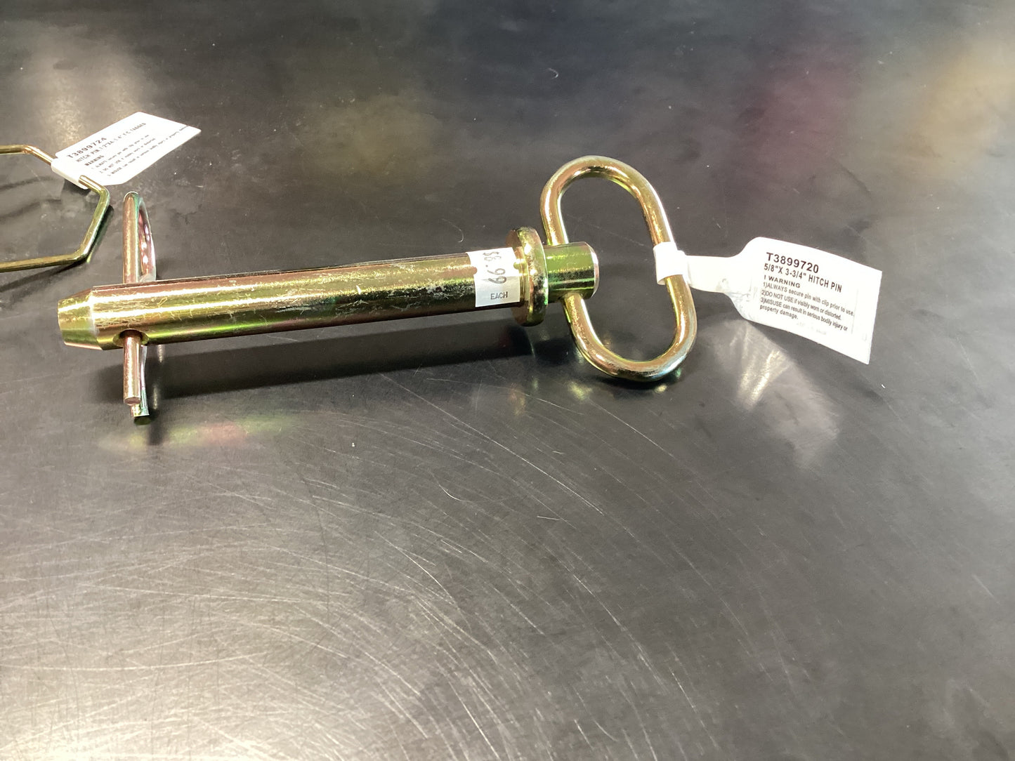 Hitch Pin 5/8"x 3-3/4"