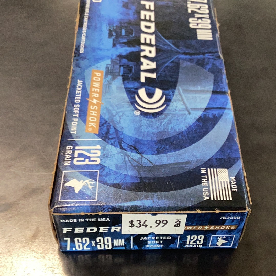 Federal 7.62x39mm 123gr