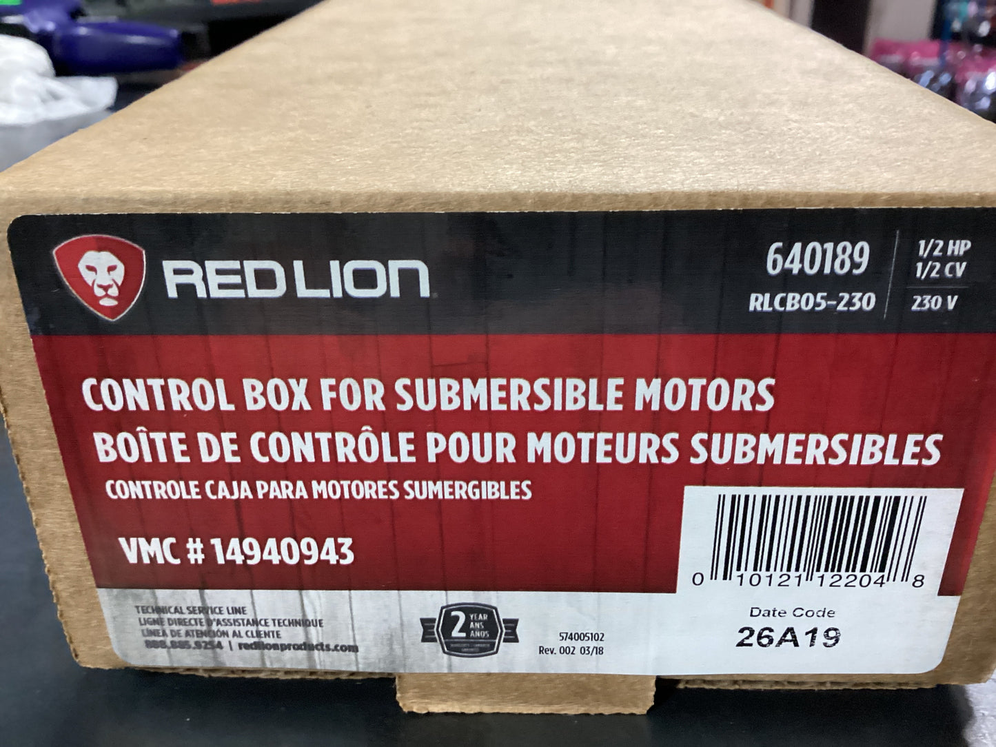 Control Box For Submersible Pump
