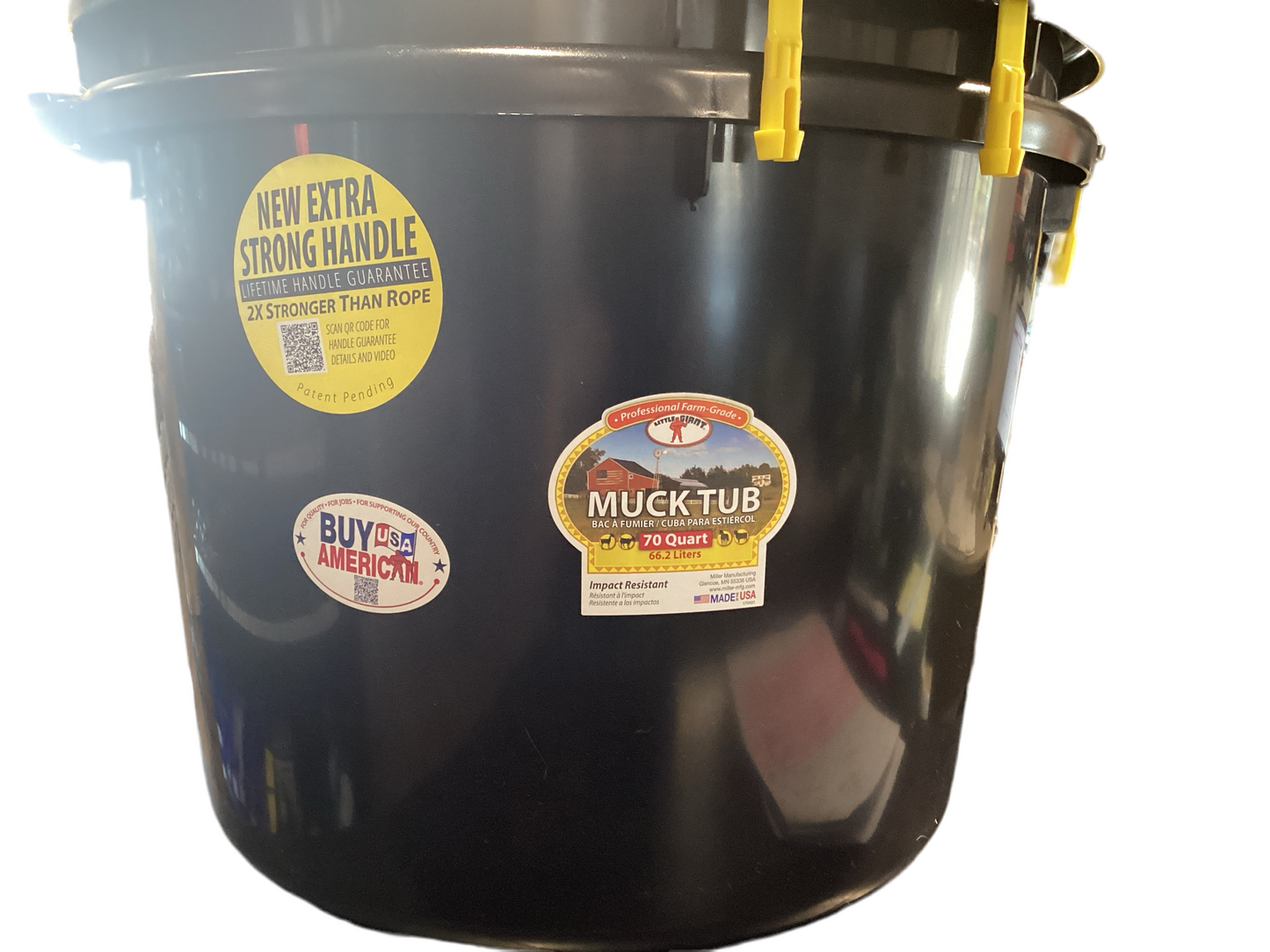 Muck Tub 70QT Blk