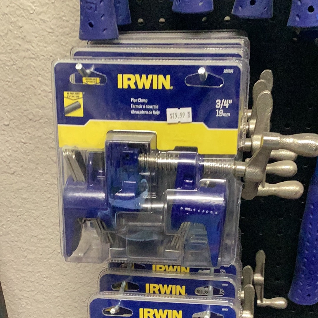 Irwin pipe clamp 3/4” 19mm