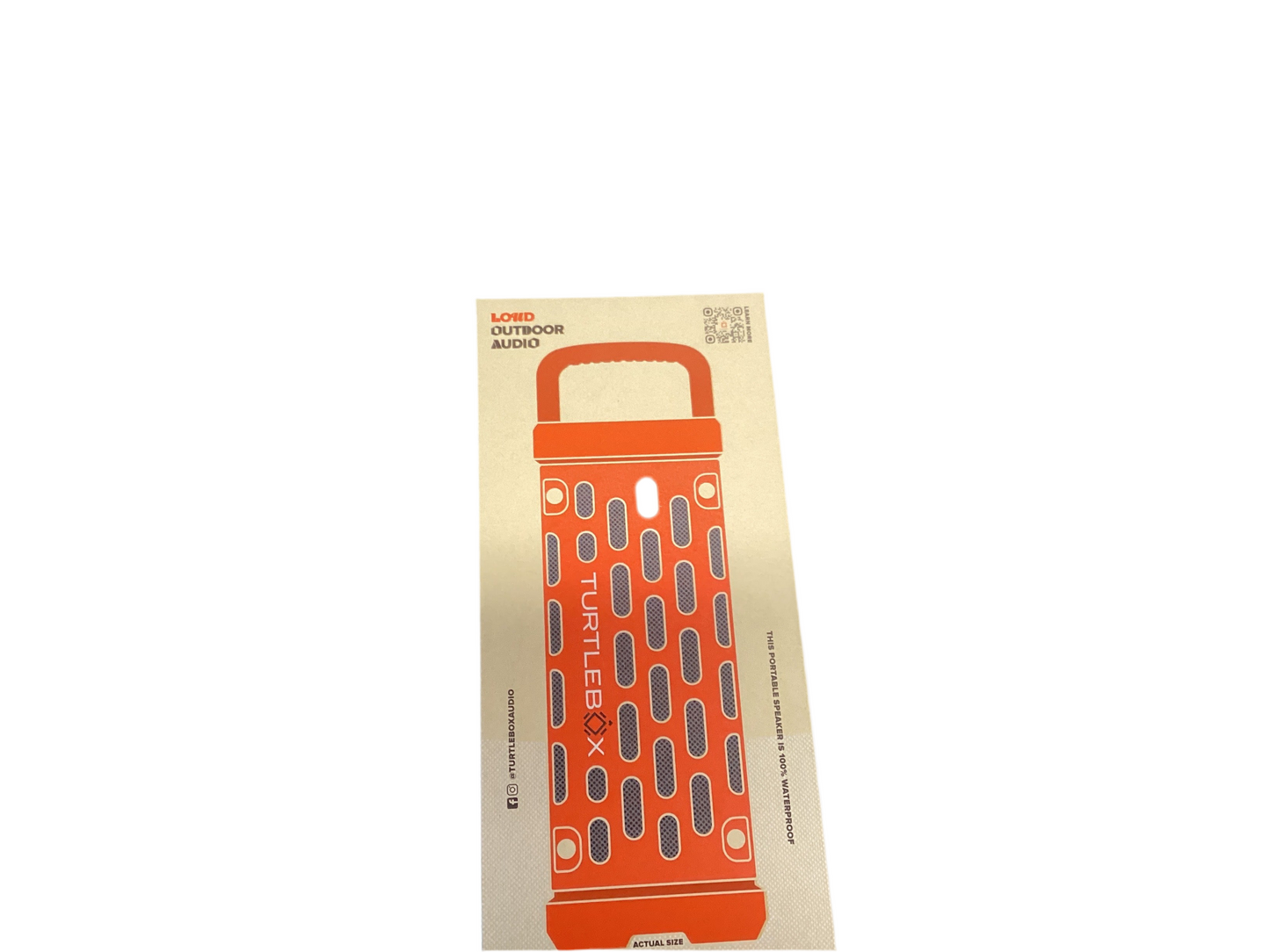 Turtlebox Ranger Orange