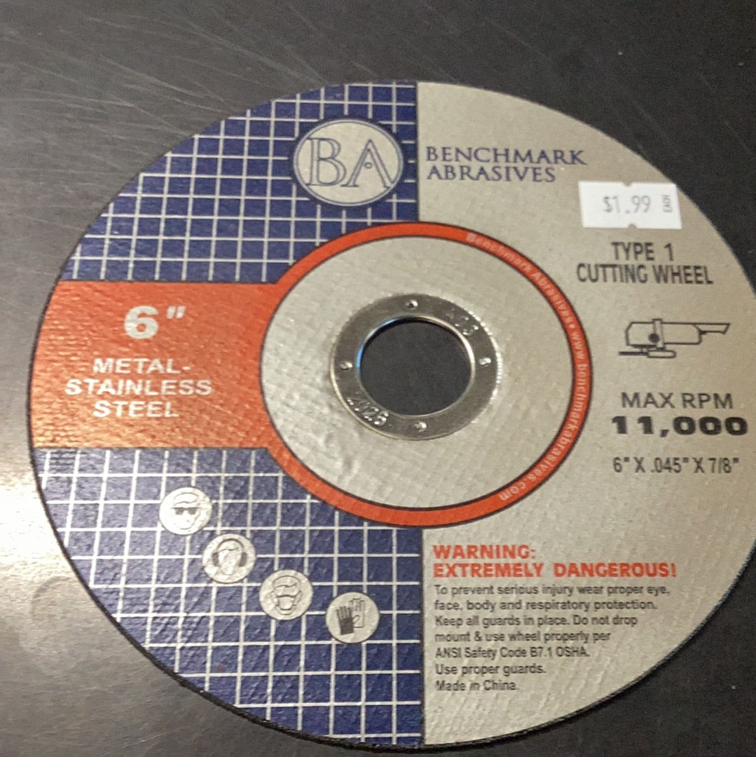 BM 6" Cutting Disc