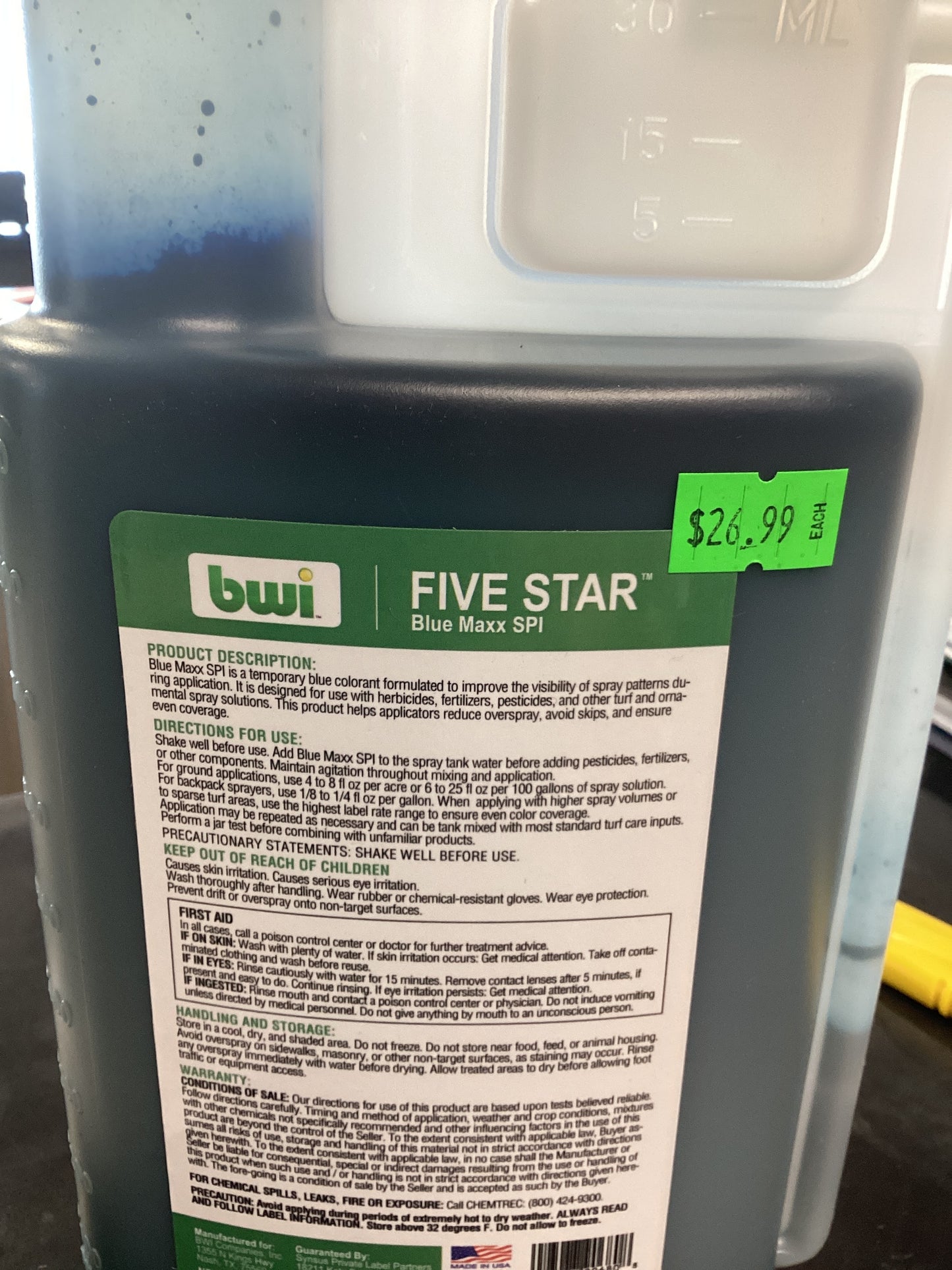 Blue Marking Dye