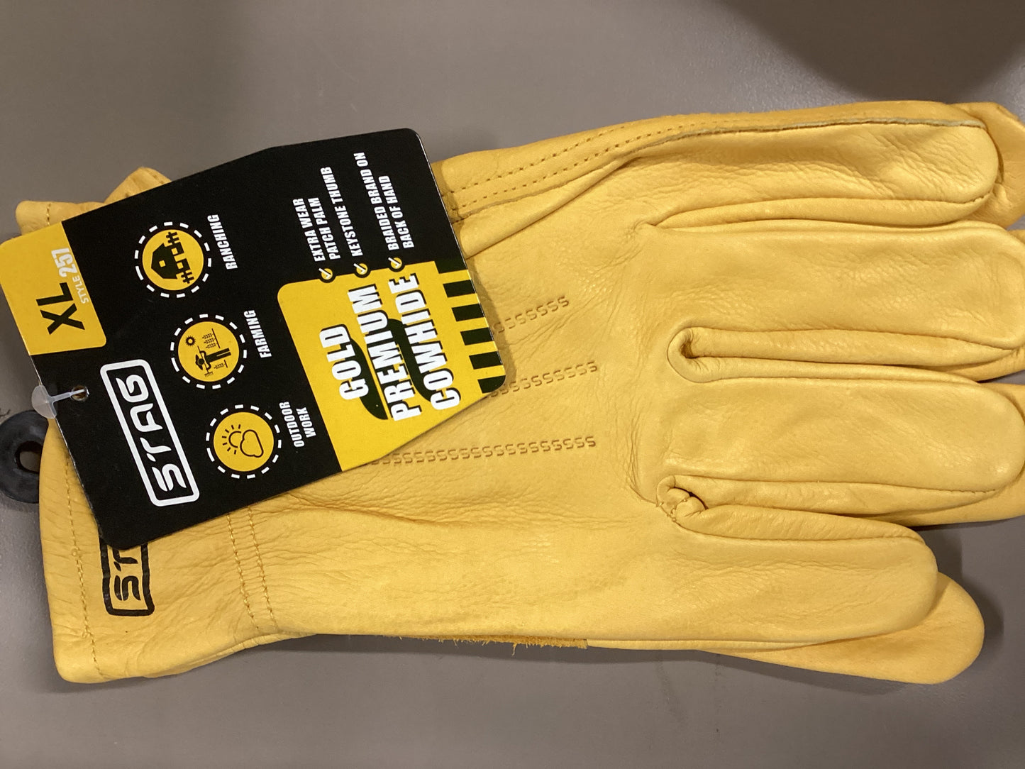 Golden Stag Palm Patch XL