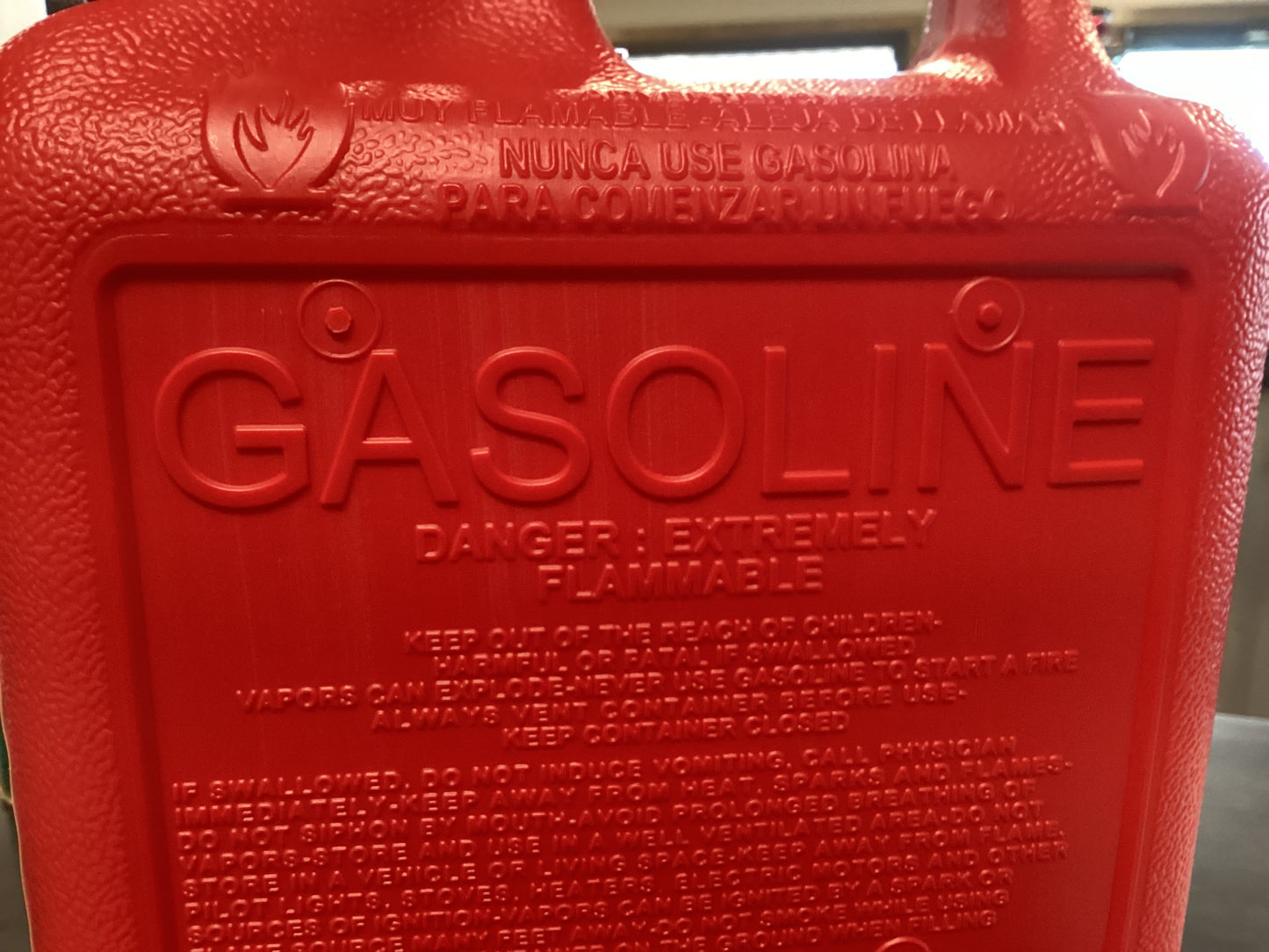 1gal Plastic Gas Can