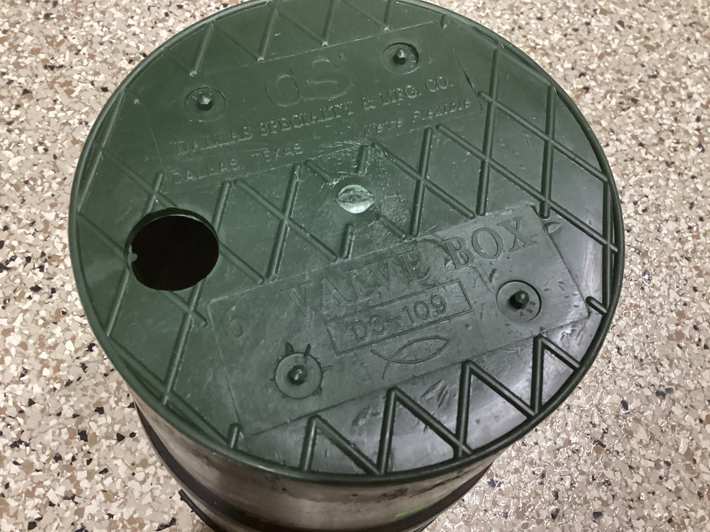 6” Rd Valve Box