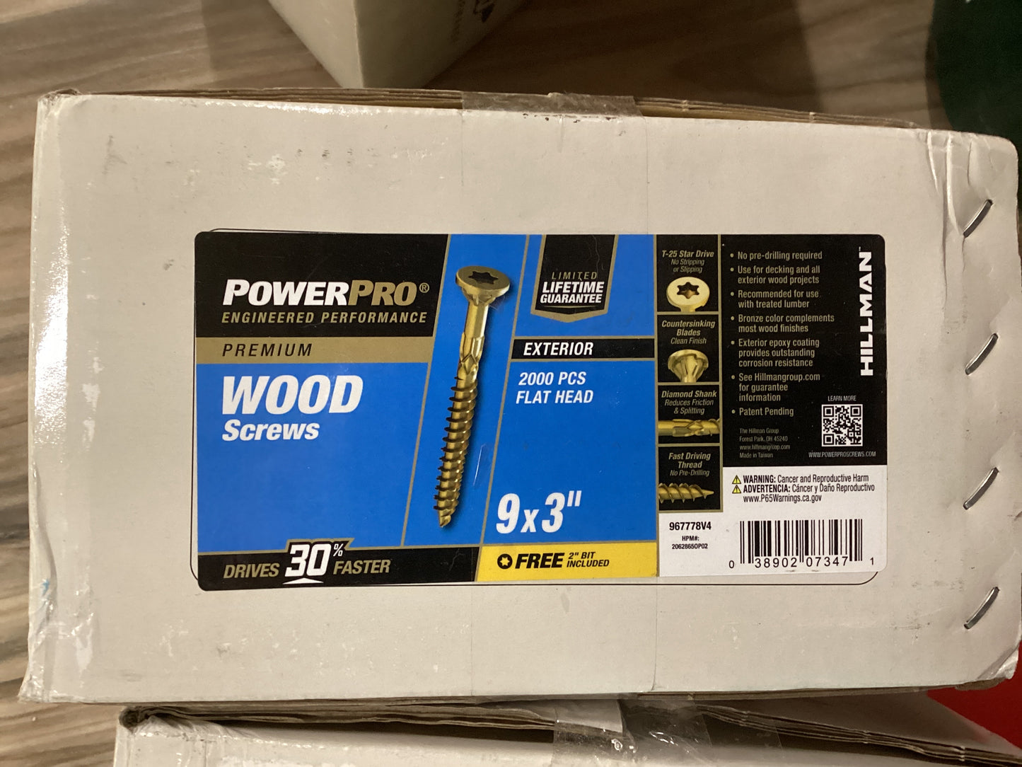 Wood Screws 9x3