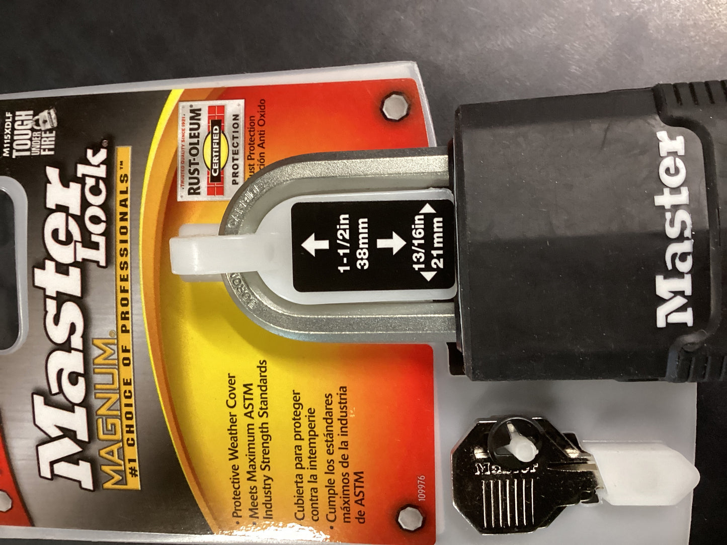 Master Lock 1-1/2”