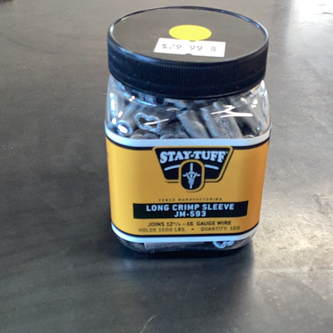 ST 12.5ga long crimp sleeve 593