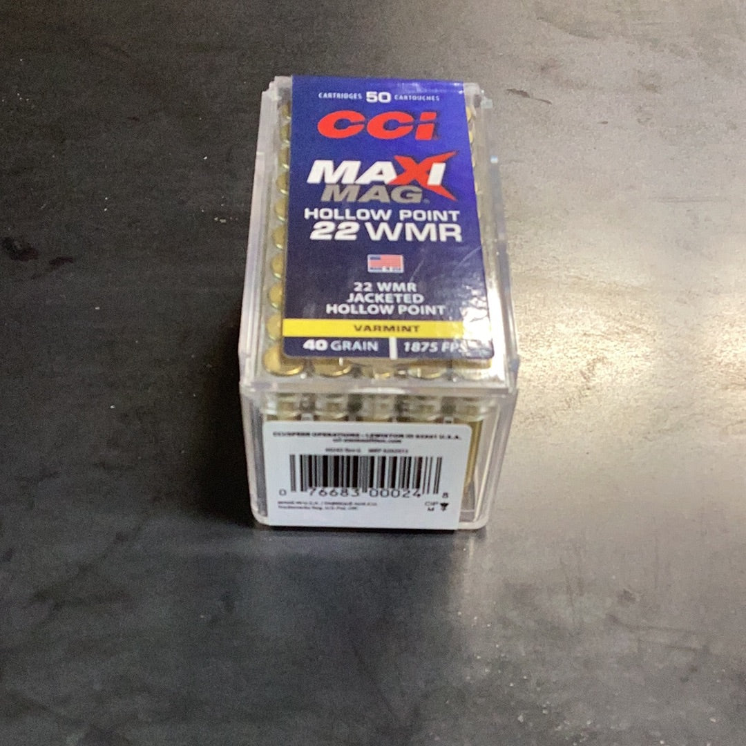 CCI Maxi Hollow 22WMR