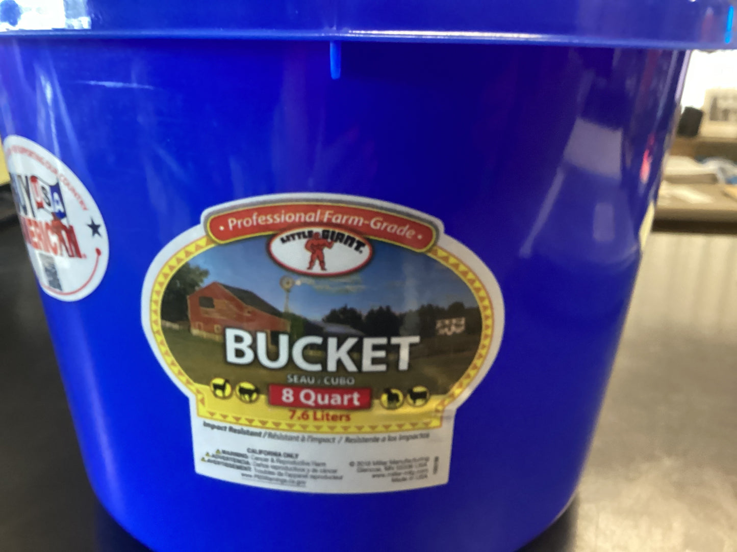 Bucket Blue