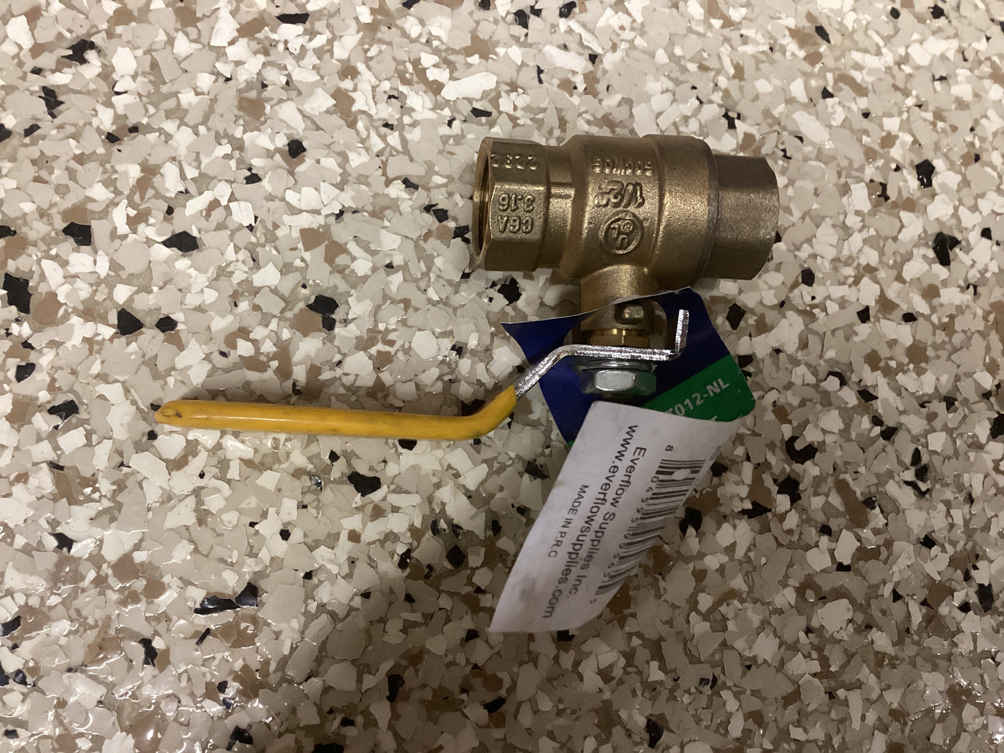 1/2” Brass Valve