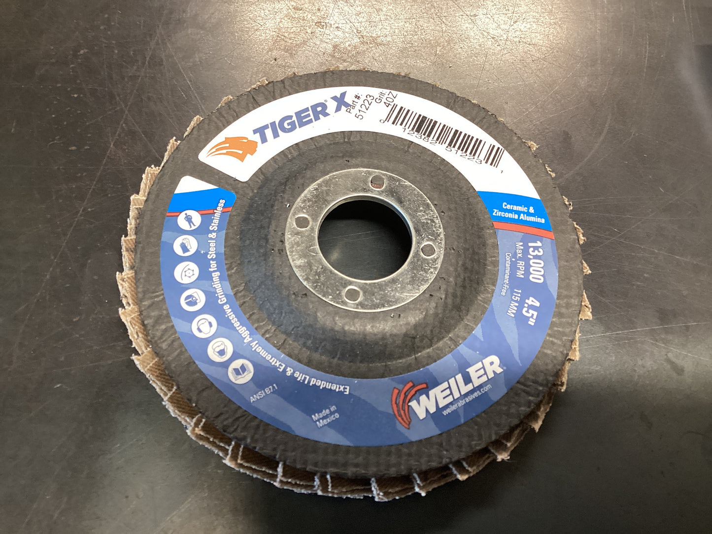 Weiler Tiger X 4 1/2”