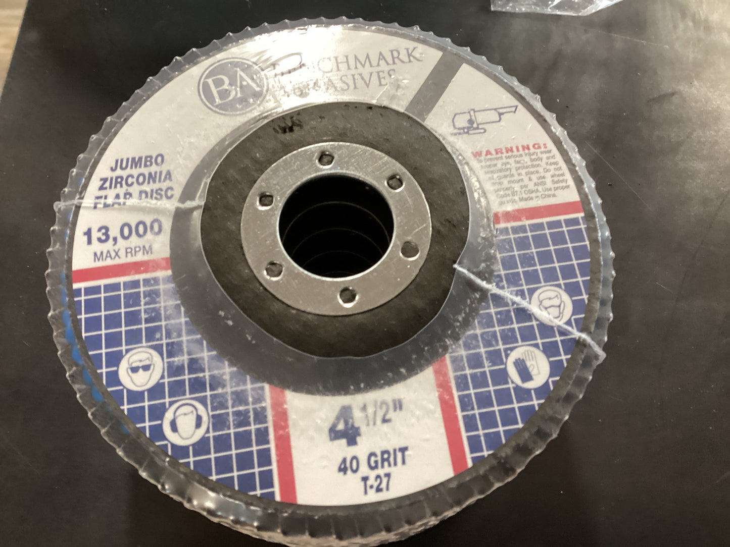 4 1/2 40 Grit 5PK