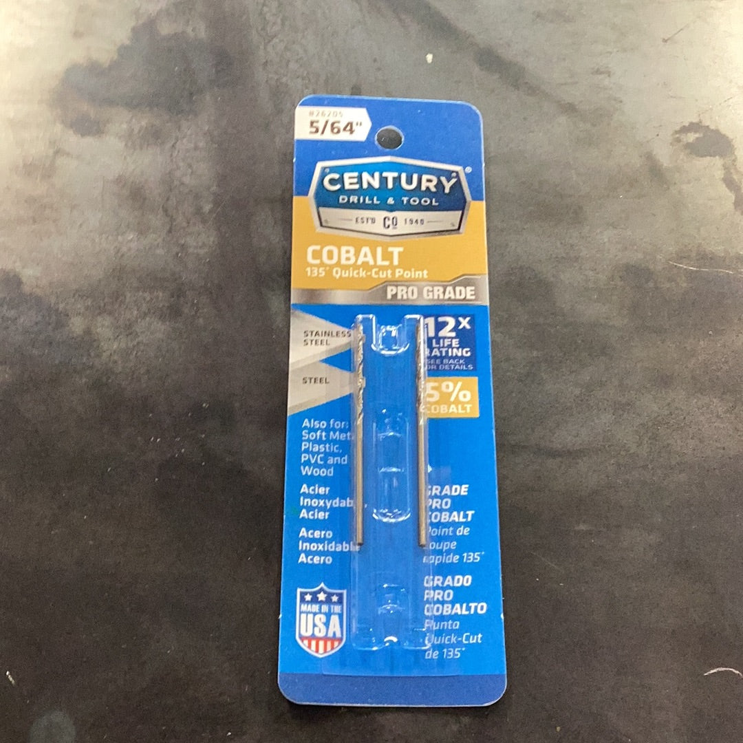 5/64 Cobalt Quick Cut