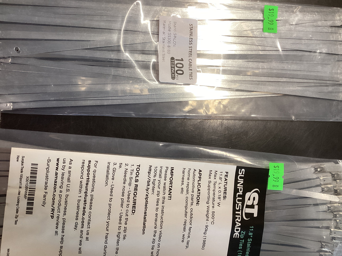 Stainless Steel Cable Ties