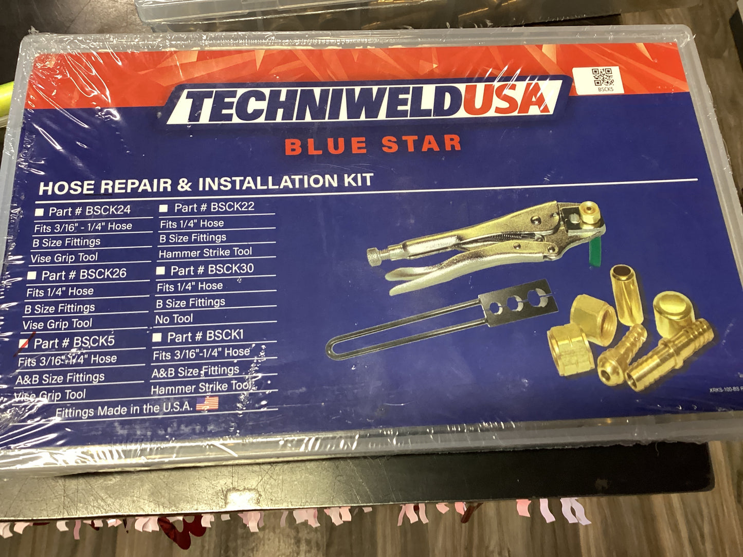 Hose Repair Kit 3/16” & 1/4”