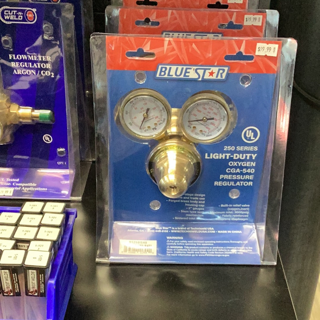 Blue Star light duty oxygen