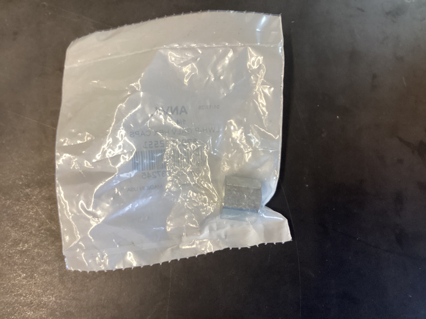1/4” Galv Hex Cap