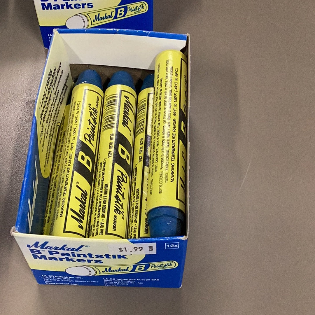 Markal paint stik blue